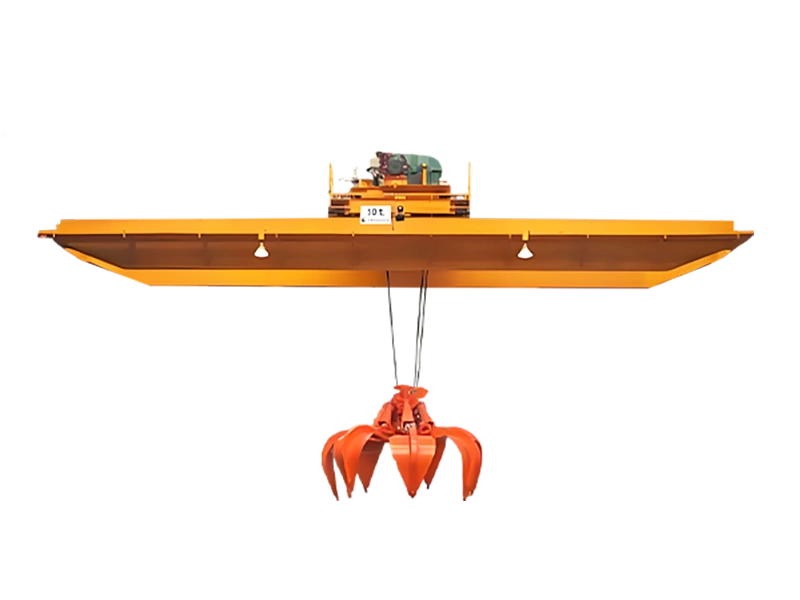 Electric Double Girder Grab Crane 5-10T