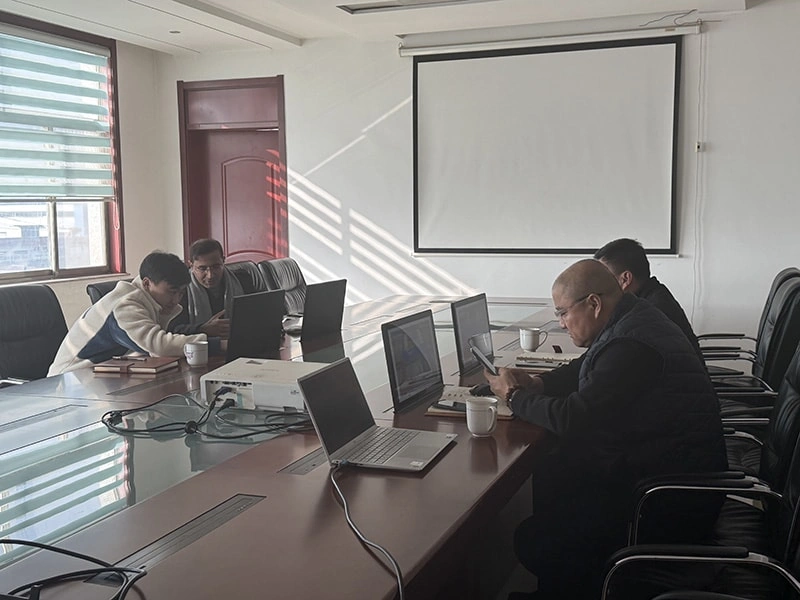 Saudi Delegation Inspects Smart Handling Overhead Crane Project