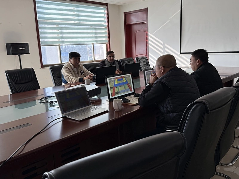 Saudi Delegation Inspects Smart Handling Overhead Crane Project