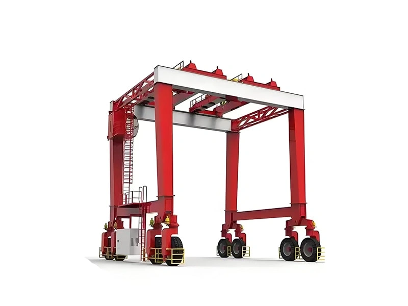 Heavy-Duty Straddle Carrier for Port and Container Terminal Logistics