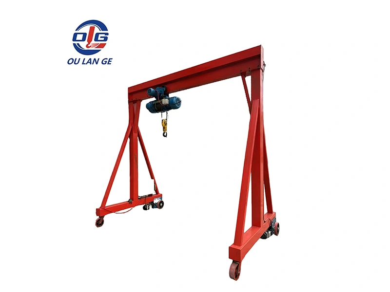 Mini Trackless Movable Gantry Crane & Compact, Flexible & Rail-Free Lifting Solution